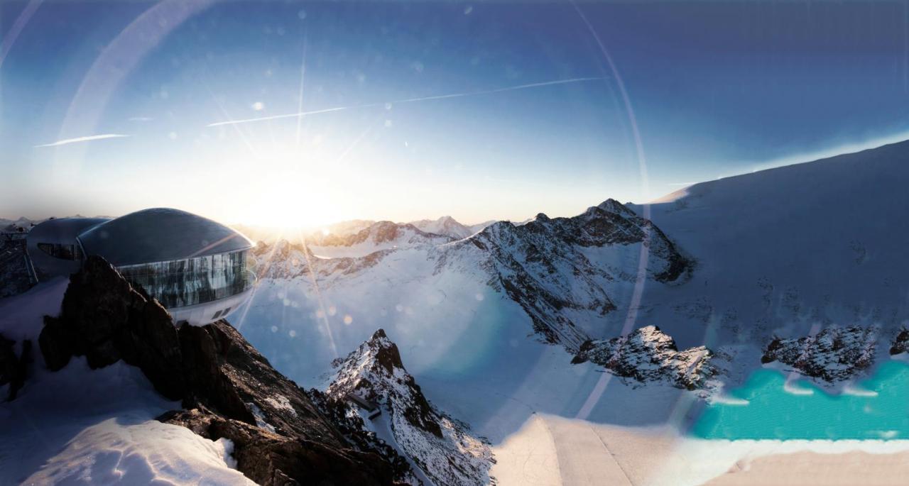 Hôtel Landhaus Edelweiss à Sankt Leonhard im Pitztal Extérieur photo